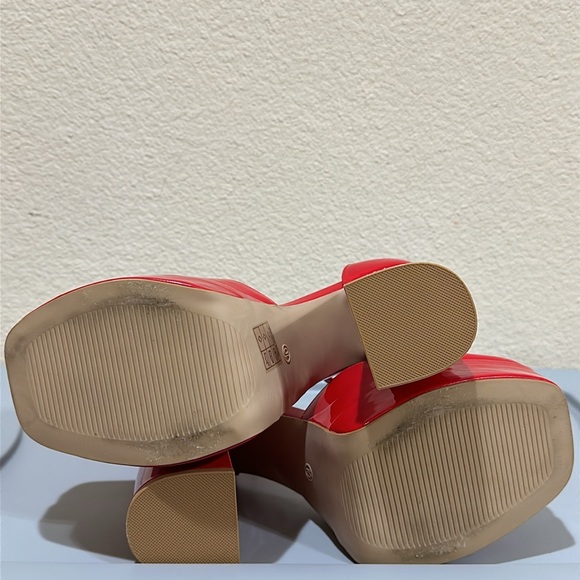 Red Platform Heels - Picture 10 of 10